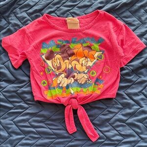 Disney Kids VINTAGE Pink Graphic T-Shirt